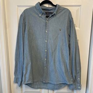 Polo Ralph Lauren Blue Long Sleeve Button Down